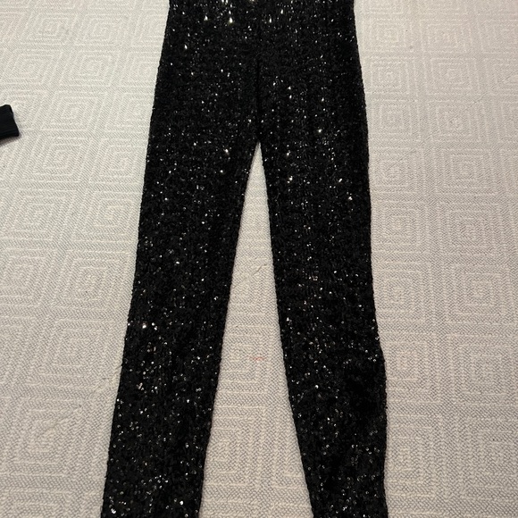 Authentic Isabel Marant Amarillo Sequined Leggings - Picture 1 of 2